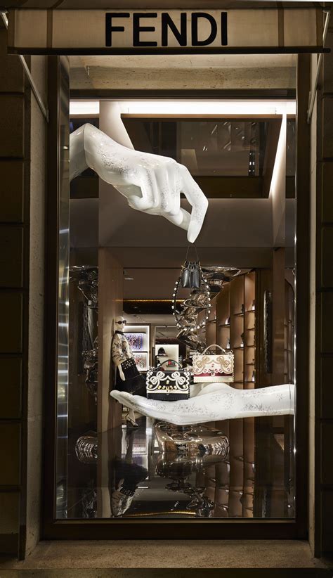 display fendi|fendi window design.